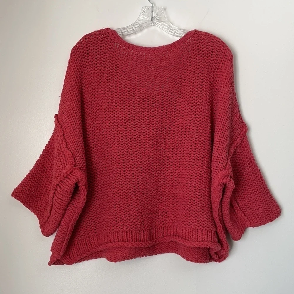 Free People Halo Chunky Knit Sweater Size S